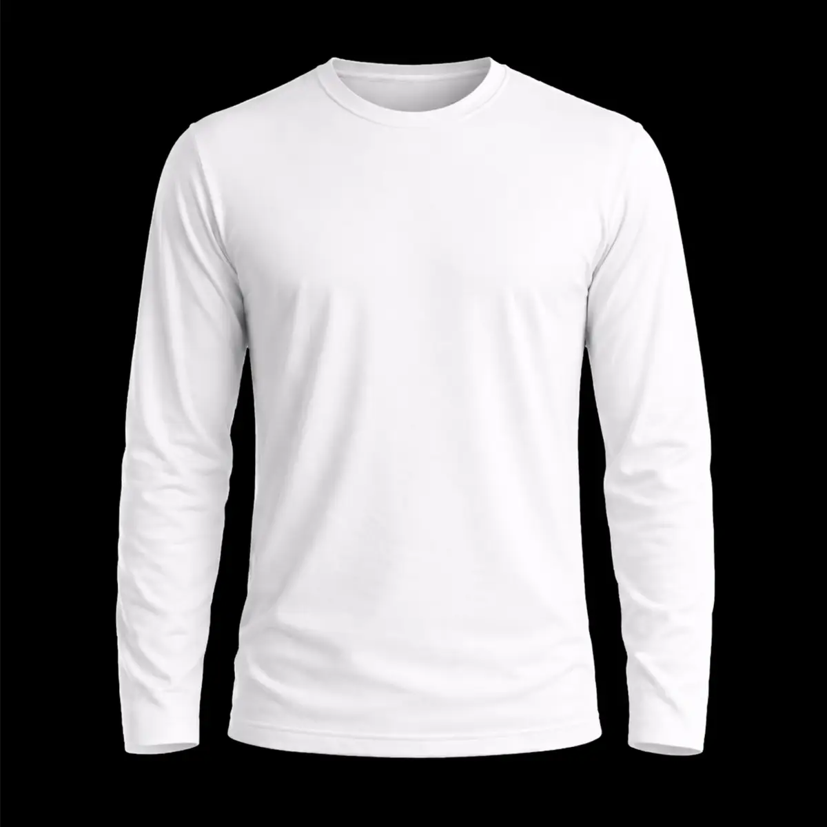 Polera sublimada manga larga cuello redondo personalizada